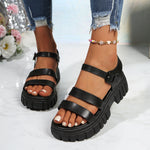 Open Toe Platform Sandals