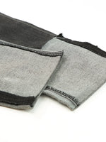 High Waist Distressed Straight Leg Jeans