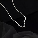 925 Sterling Silver Cube Necklace
