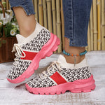 Lace Up Platform Sneakers