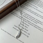 Feather Pendant Necklace