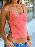 Scoop Neck Knit Cami