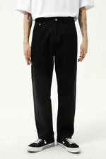 Straight Leg Jeans with Pockets