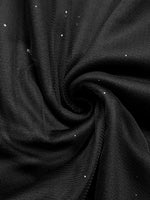 Glitter Sleeveless Tulle Midi Dress