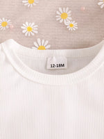 Children's Frill Sleeveless Top and Belt Shorts Set