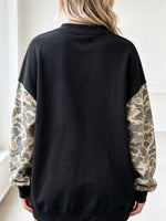 Camouflage Long Sleeve Sweatshirt