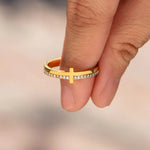 925 Sterling Silver Cross Ring