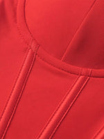 Ruched Halter Neck Mini Dress