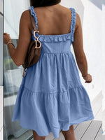 Ruffled Tiered Cami Mini Dress