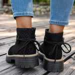 Block Heel Ankle Boots