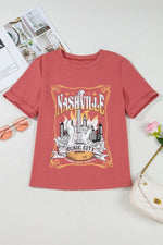 Mineral Nashville Music City Graphic Retro T-Shirt