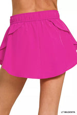 Zenana Soft Woven Active Skorts