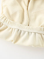 Children's Waffle Knit Tee and Shorts Set