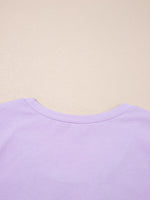 Mineral Wash Casual Round Neck Tank and Loose Drawstring Pants Set