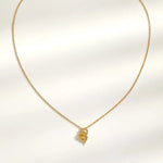 18K Gold-Plated Pendant Necklace