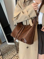 Vintage Style Leather Shoulder Bag