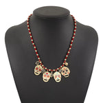 18K Gold-Plated Halloween Charm Necklace