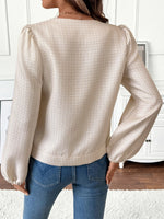 Button-Front Jacket with Pocket Details