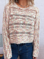 Round Neck Long Sleeve Sweater