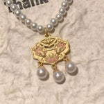 18K Gold-Plated Lotus Pendant Necklace