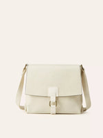 Vintage Buckle Flap Crossbody Bag