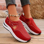 Breathable Cutout Slip-Ons