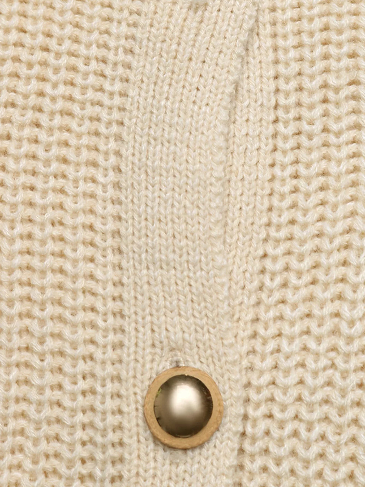 Bow Button Up Long Sleeve Cardigan