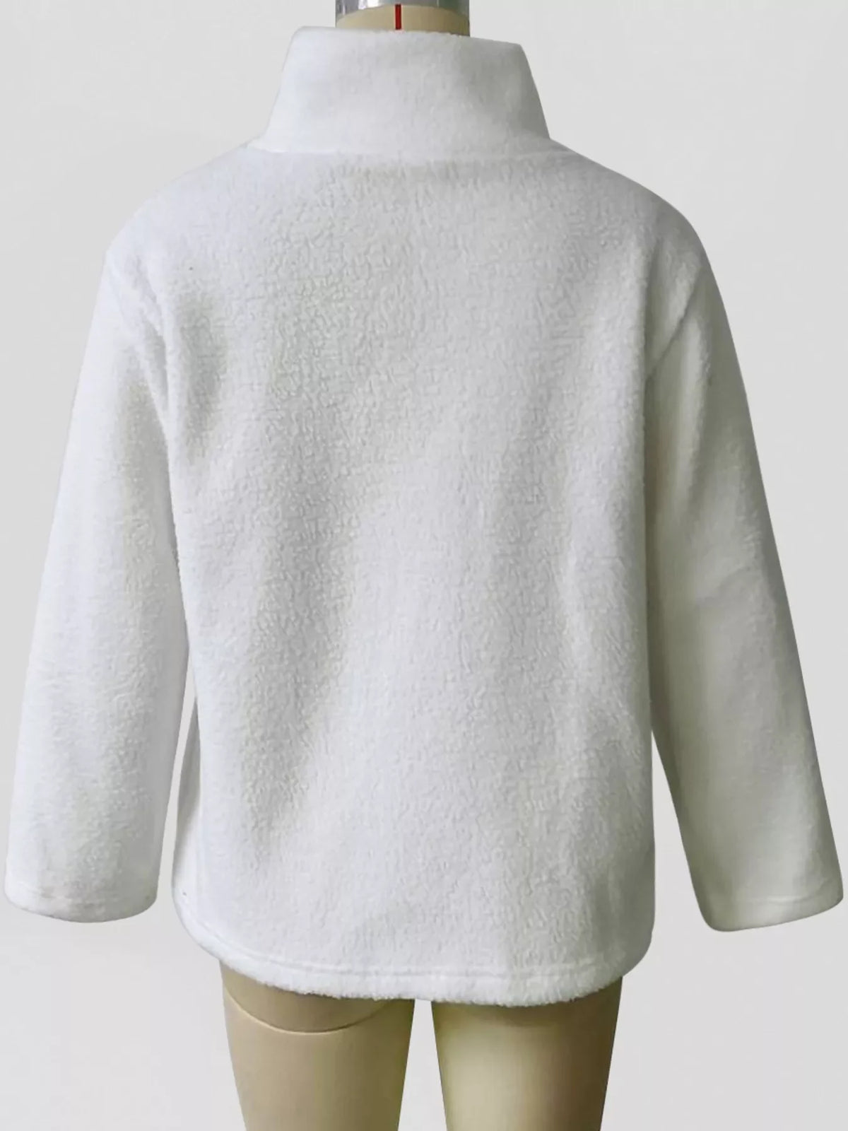 Sherpa Fleece Zip Up Outerwear