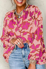 Printed Button Up Shirt