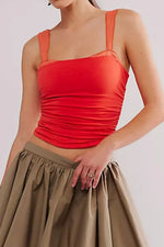 Square Neck Wide Strap Cami