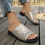 Open Toe Hollow-Out Sandals
