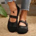 Round Toe Flats Mary Jane Loafers