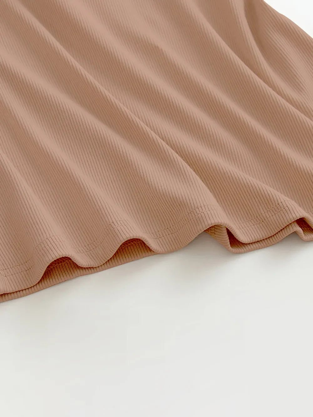 Grecian Neck Tank With Chest Pads