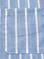 Striped Oversized Button-Down Shirt