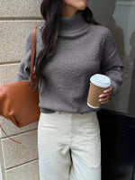 Turtleneck Long Sleeve Sweater