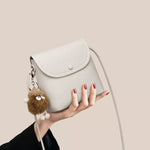 Leather Flap Crossbody Bag