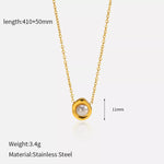 18K Gold-Plated Pearl Necklace