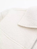 Zip Up Cropped Jacket
