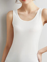Plus Size Ribbed Scoop Neck Tank Top