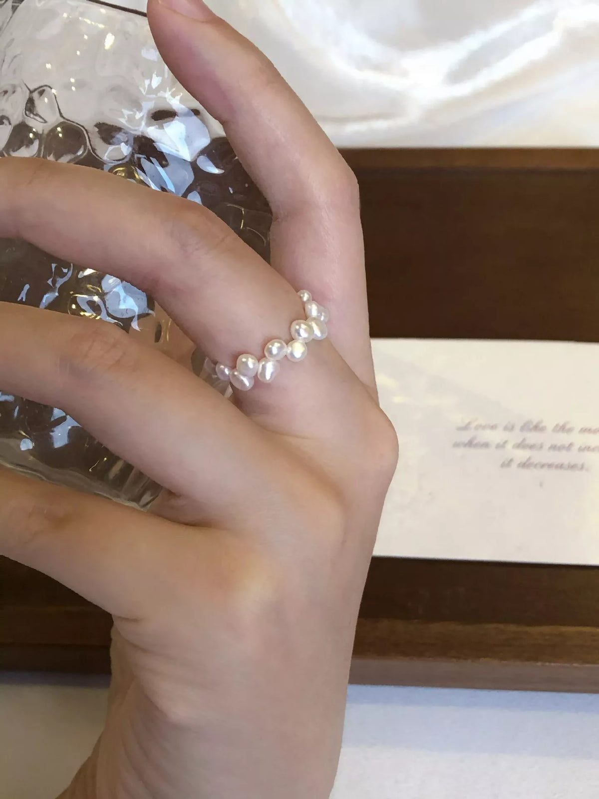 Freshwater Pearl Bead Ring