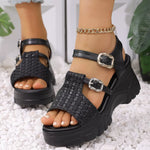 Open Toe Wedge Sandals