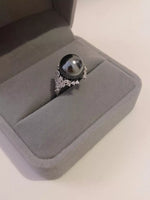 925 Sterling Silver Pearl Ring