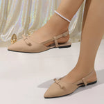 Point Toe Flats Sandals