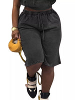 Hooded Crop Top and Shorts Set