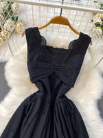 Lace Detail Sleeveless Dress
