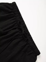 Drawstring Wide Leg Pants