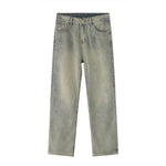Straight Leg Jeans with Pockets