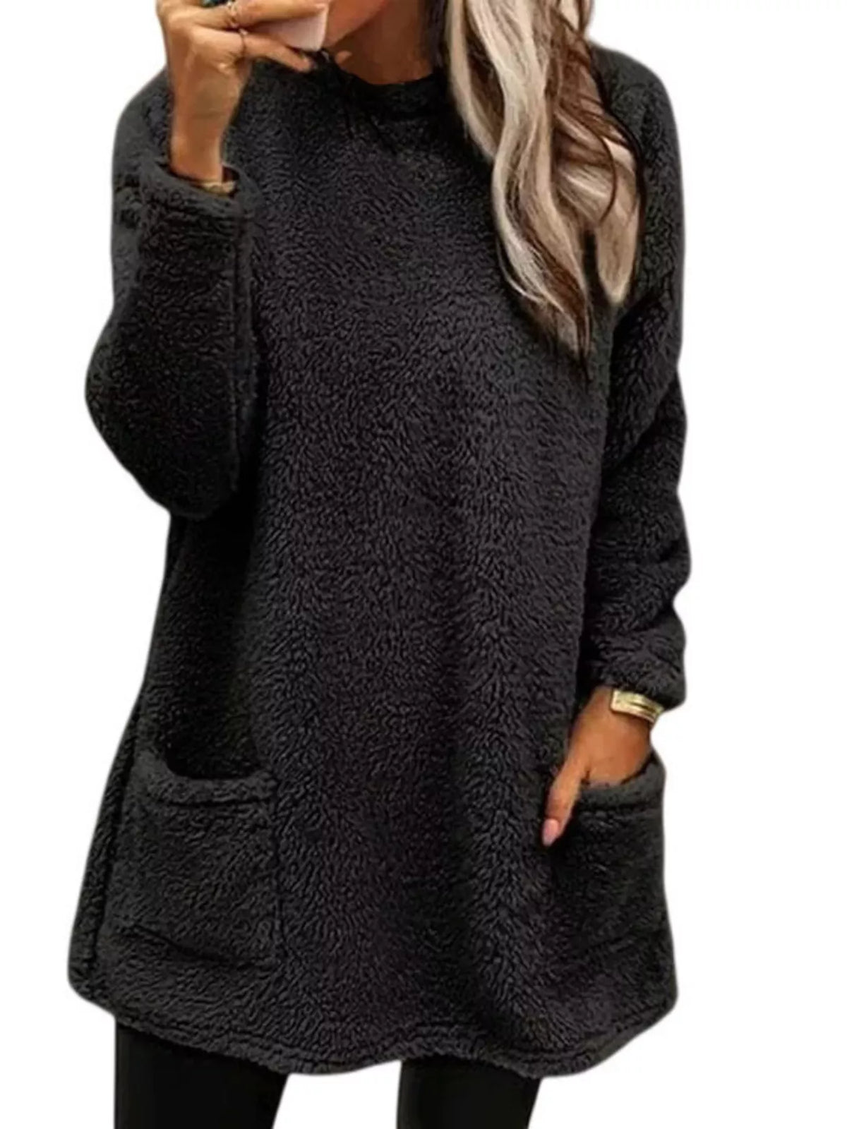 Fleece Long Sleeve Sweatshirt