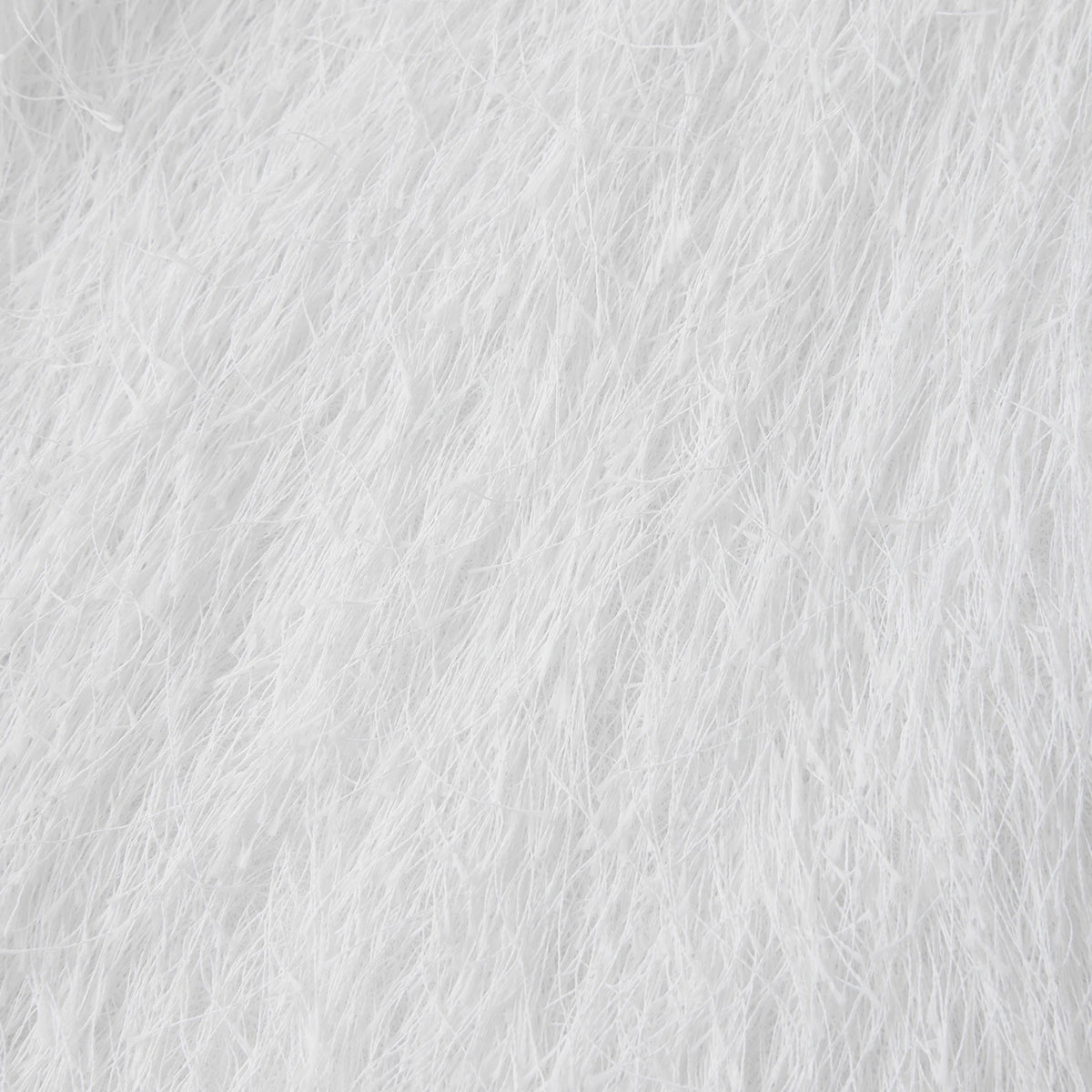 Women's 2026 Trendy White Fluffy Fur Sleeveless Cropped Top Soft Fuzzy Blouse Casual Party Daily Streetwear Fashion Top
