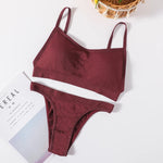 Women Seamless Bra And Panties Set Sexy High Waist Briefs Wire Free Bra Female Sexy Underwear Brazilian Panties Lingerie Set